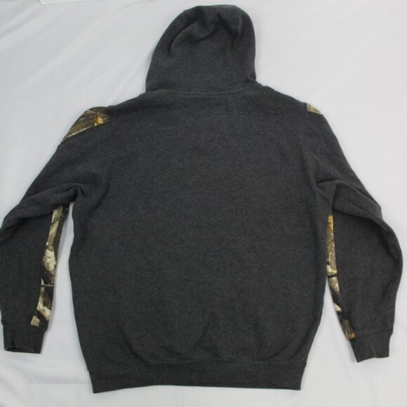 Legendary Whitetails Hoodie Sweatshirt Mens Size Medium Gray Camo Deer Logo - Picture 6 of 10
